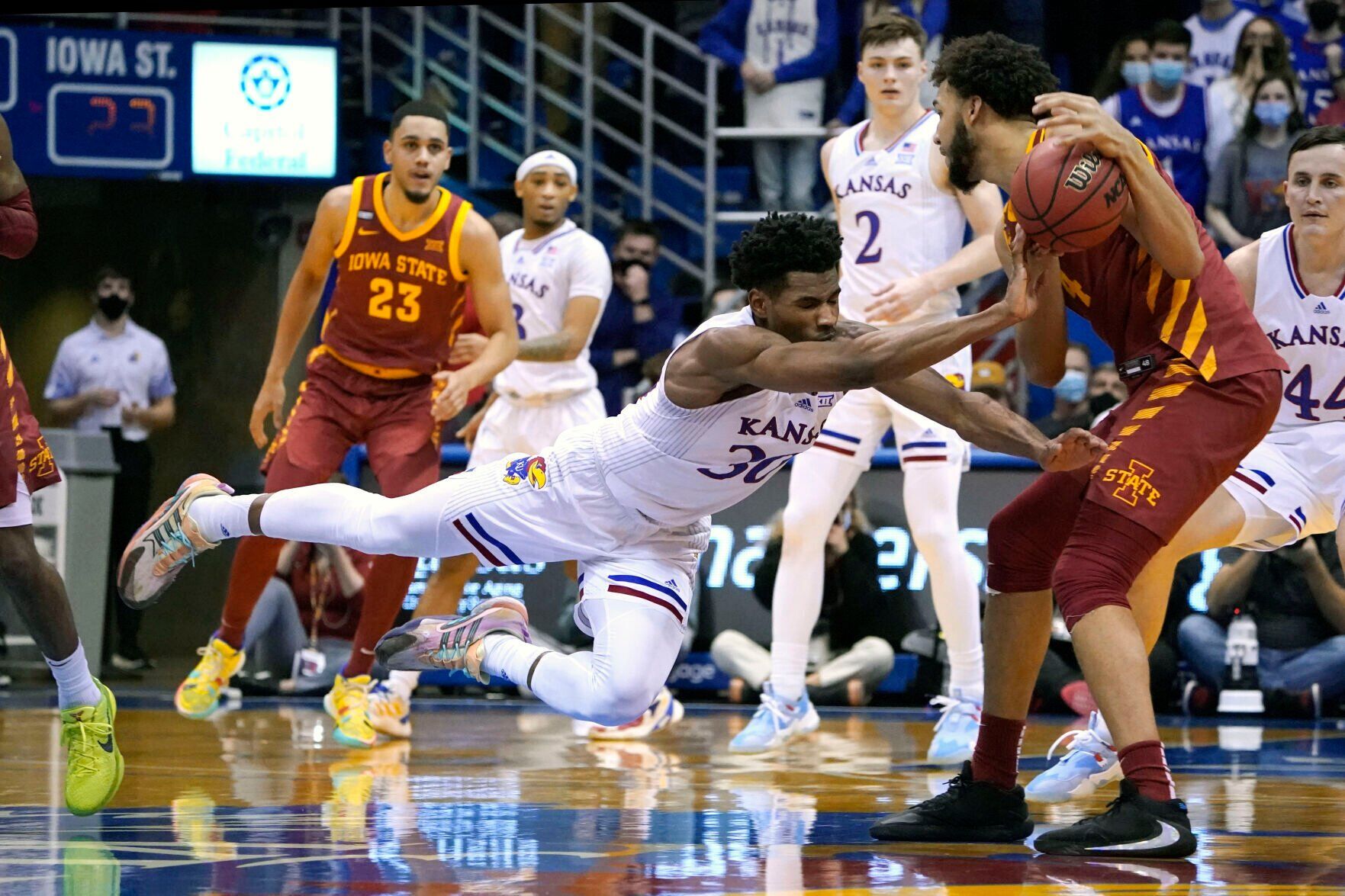 APTOPIX Iowa St Kansas Basketball